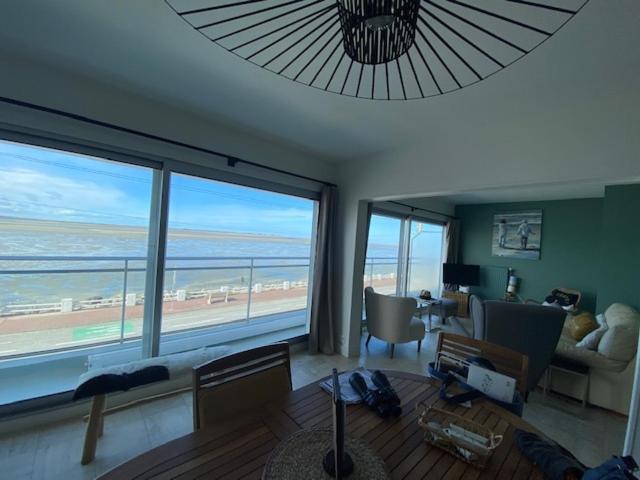 Vue Baie Xxl 180° Lägenhet Le Crotoy Exteriör bild