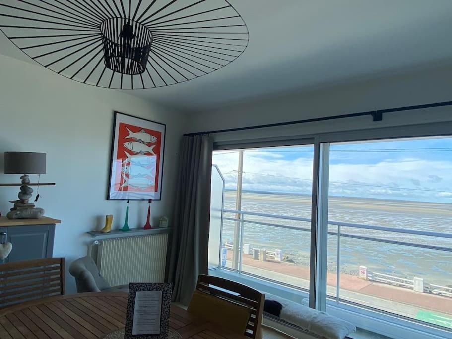 Vue Baie Xxl 180° Lägenhet Le Crotoy Exteriör bild