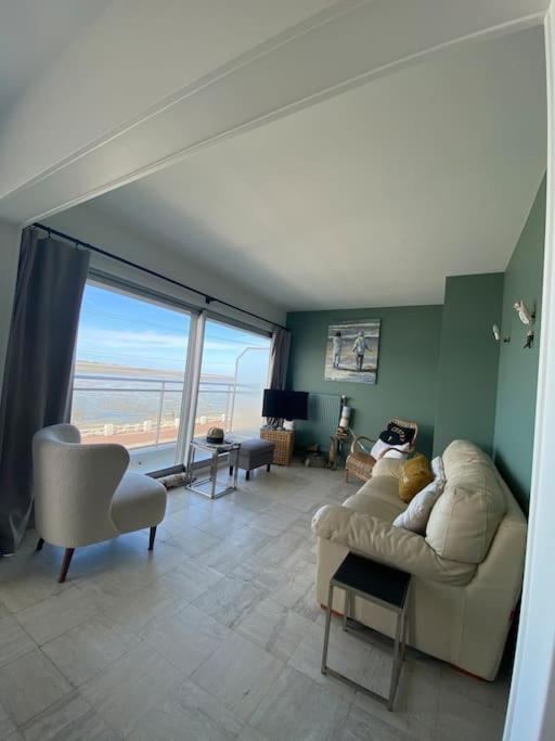 Vue Baie Xxl 180° Lägenhet Le Crotoy Exteriör bild
